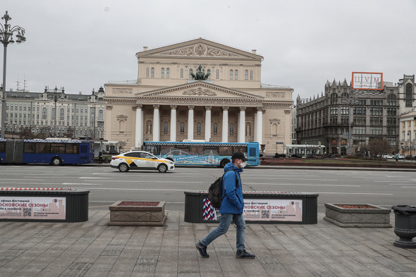 Как выглядит Москва после введения полной самоизоляции. Фоторепортаж