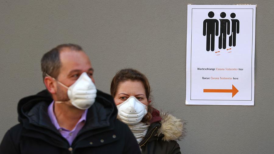 В Германии резко выросло число зараженных COVID-19