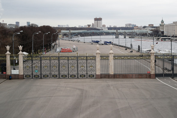 Как выглядит Москва после введения полной самоизоляции. Фоторепортаж