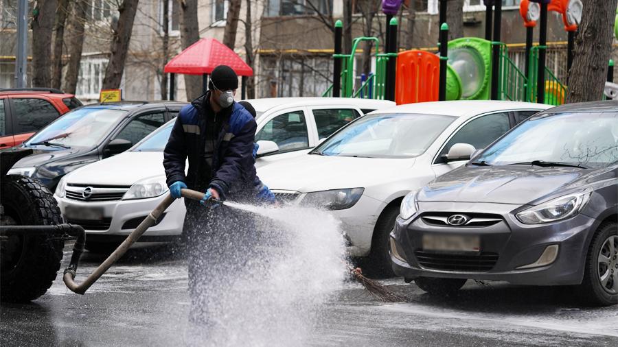 В Москве пройдет масштабная дезинфекция