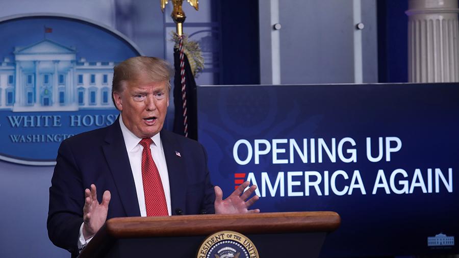 Штаб Трампа выпустил пазл с президентом