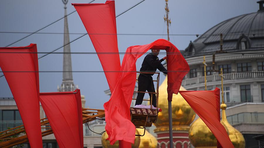 Москву не будут украшать к 1 Мая из-за пандемии коронавируса