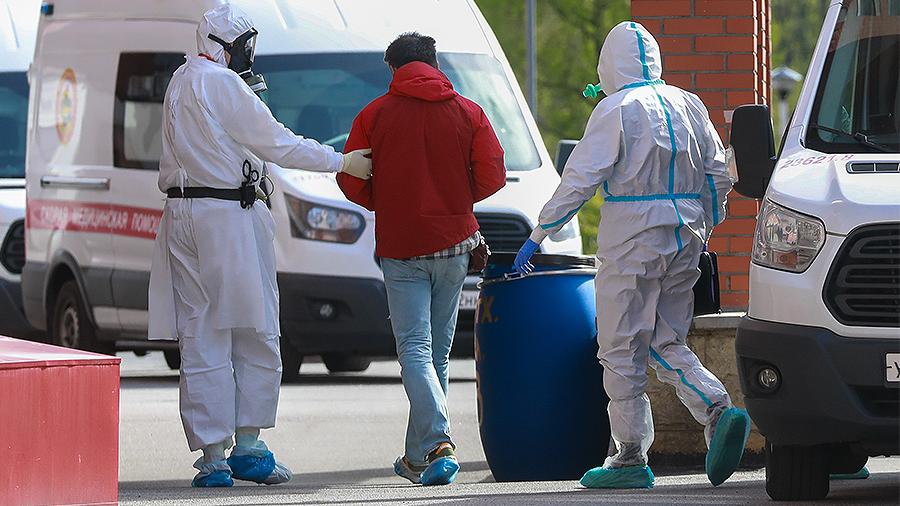 За сутки в России выявлено 8784 случая коронавируса