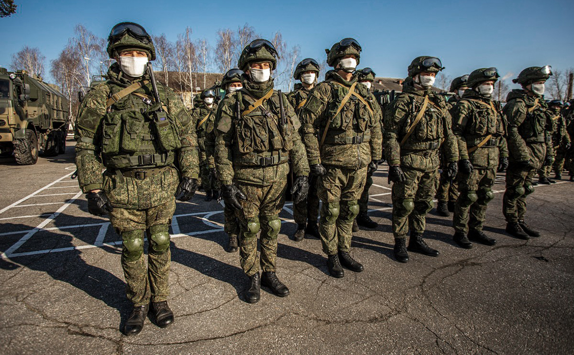 Минобороны сообщило о 1540 зараженных коронавирусом военных