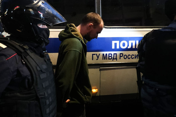 Задержания на акции против поправок в Конституцию. Фоторепортаж
