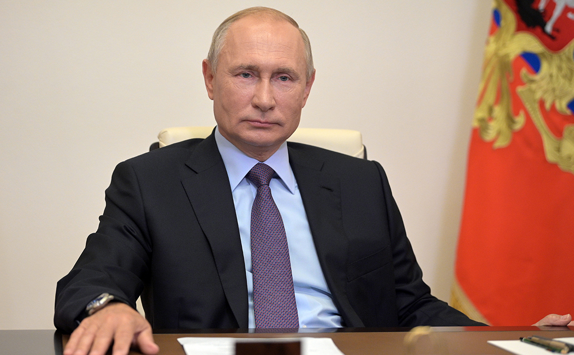 Путин заявил о вакцинации своей дочери от коронавируса