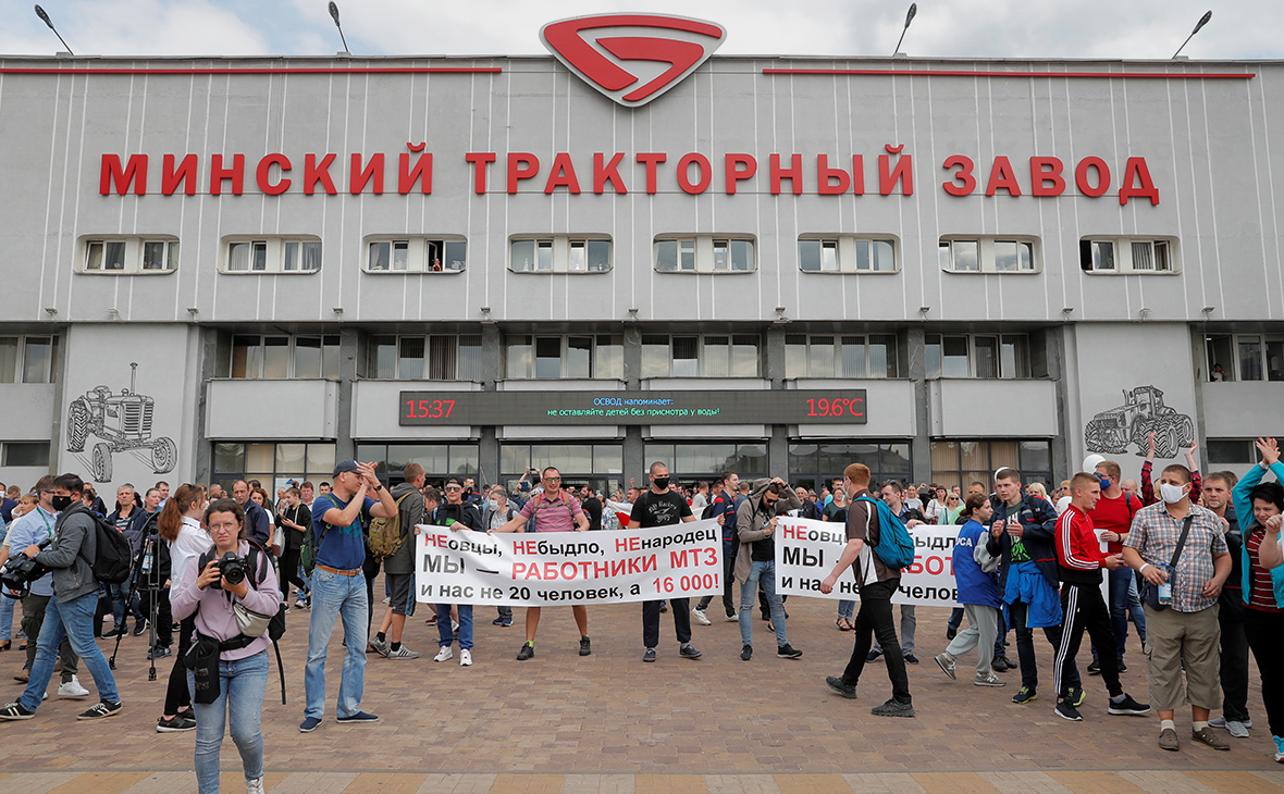 Забастовки на крупнейших предприятиях Белоруссии. Главное