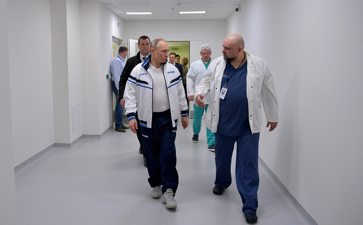 Главврач больницы в Коммунарке сообщил о не узнавших Путина врачах