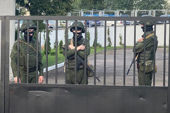 Как прошел митинг у минского телецентра. Фоторепортаж