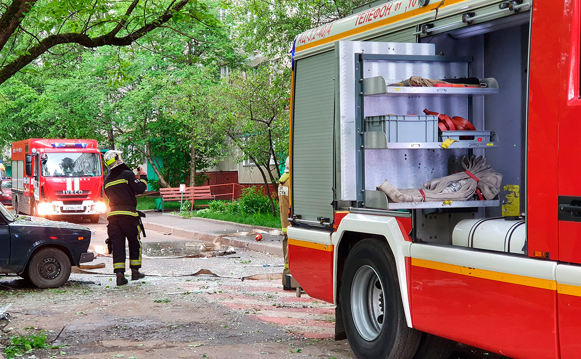Три человека погибли при пожаре в Зеленограде