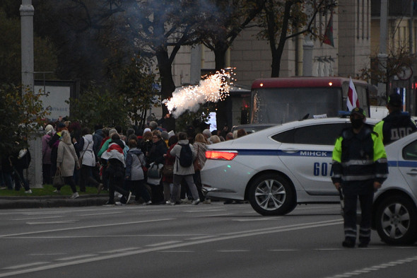 Как прошел митинг пенсионеров в Минске. Фоторепортаж