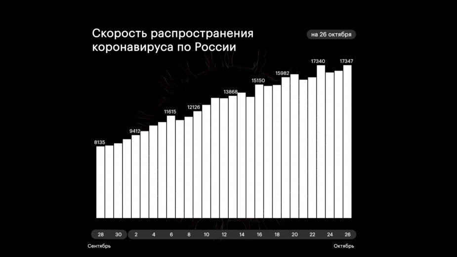 За сутки в России от коронавируса умерли 219 человек
