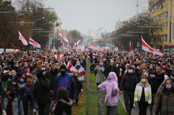 Протесты в Белоруссии в последний день ультиматума властям. Фоторепортаж