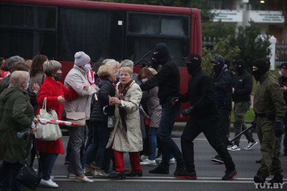 Как прошел митинг пенсионеров в Минске. Фоторепортаж