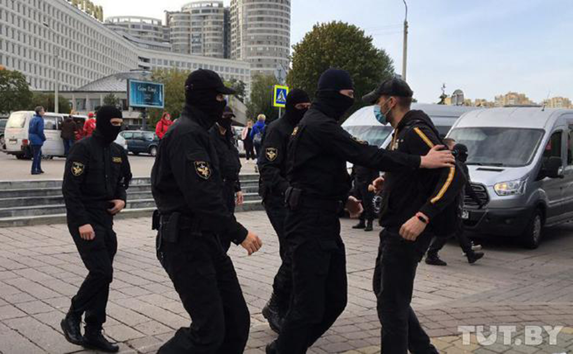 Правозащитники сообщили о задержании почти 50 протестующих в Белоруссии
