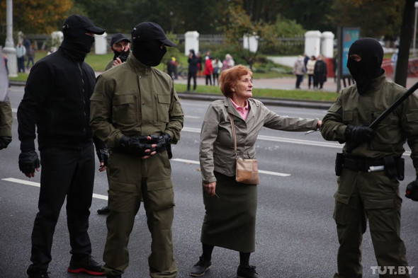 Как прошел митинг пенсионеров в Минске. Фоторепортаж
