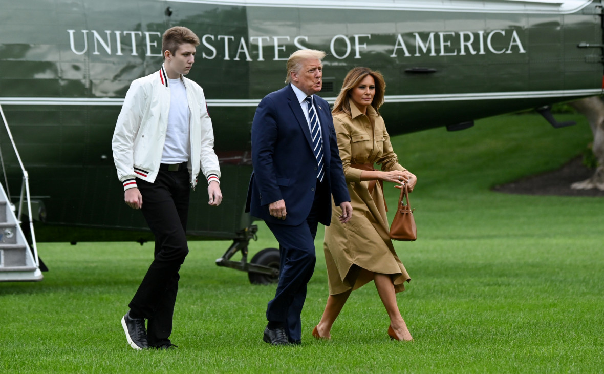 Сын Трампа Бэррон переболел коронавирусом бессимптомно