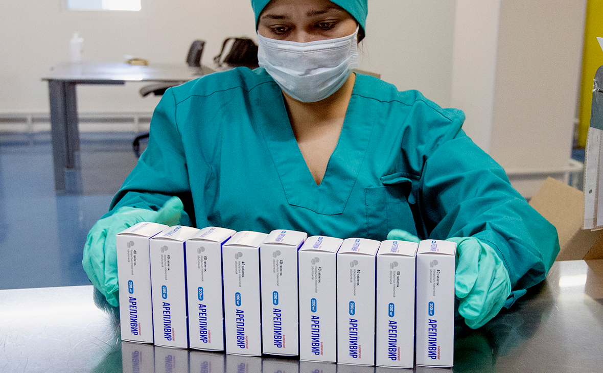 Россия остановила продажу препарата от COVID-19 за рубеж
