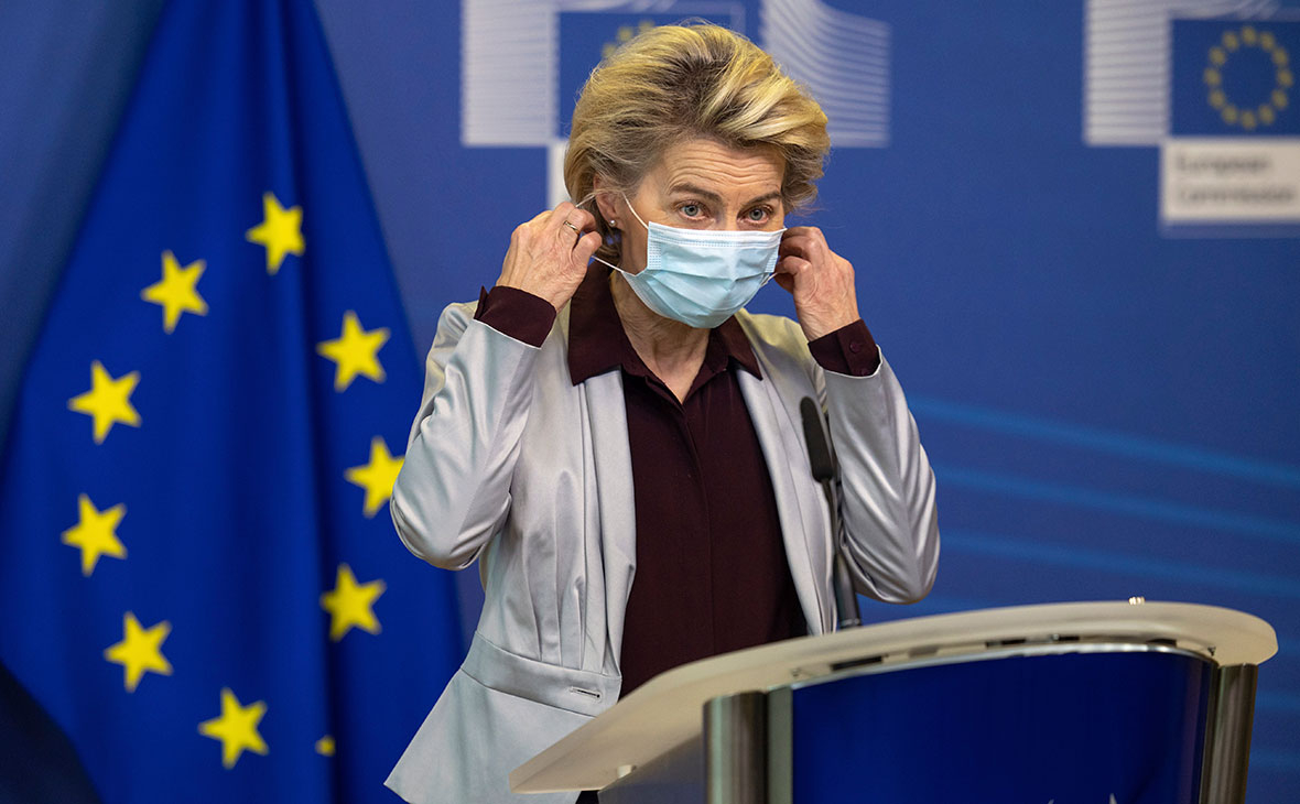 Глава Еврокомиссии сообщила о риске третьей волны коронавируса