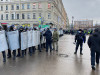 Акция протеста в поддержку Навального. Онлайн