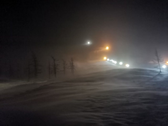 В Норильске на горнолыжный комплекс сошла лавина. Фоторепортаж