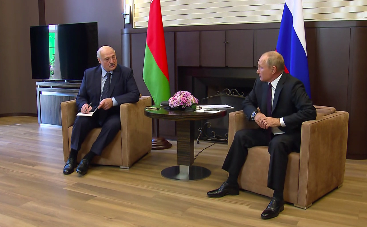 МИД Белоруссии рассказал о темах переговоров Путина и Лукашенко