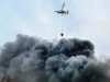 Пожар на юге Москвы потушили с помощью авиации