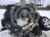 Автомобиль разорвало надвое в ДТП в Зеленограде