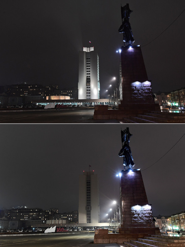 «Час Земли» от Берлина до Приморья. Фоторепортаж