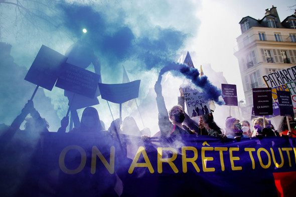Акции на 8 Марта в разных странах. Фоторепортаж