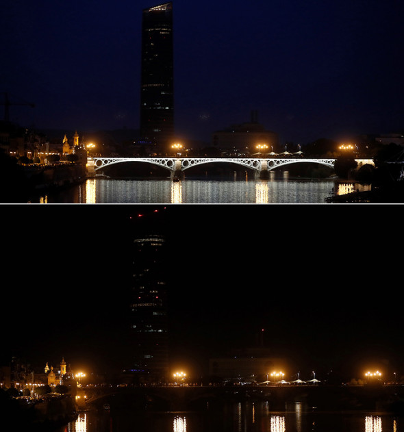 «Час Земли» от Берлина до Приморья. Фоторепортаж