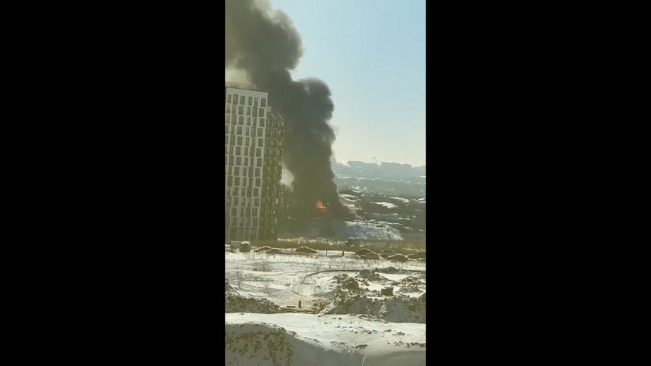 В Подмосковье сгорел автосервис и 22 автомобиля