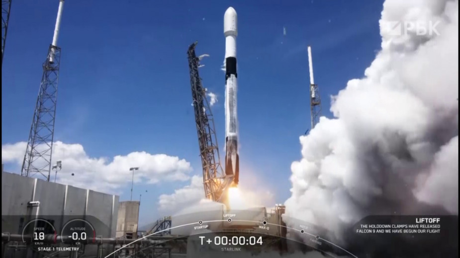 SpaceX запустила ракету-носитель с 60 спутниками Starlink