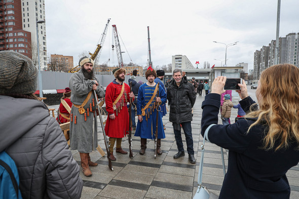 Как выглядят две новые станции московского метро. Фоторепортаж