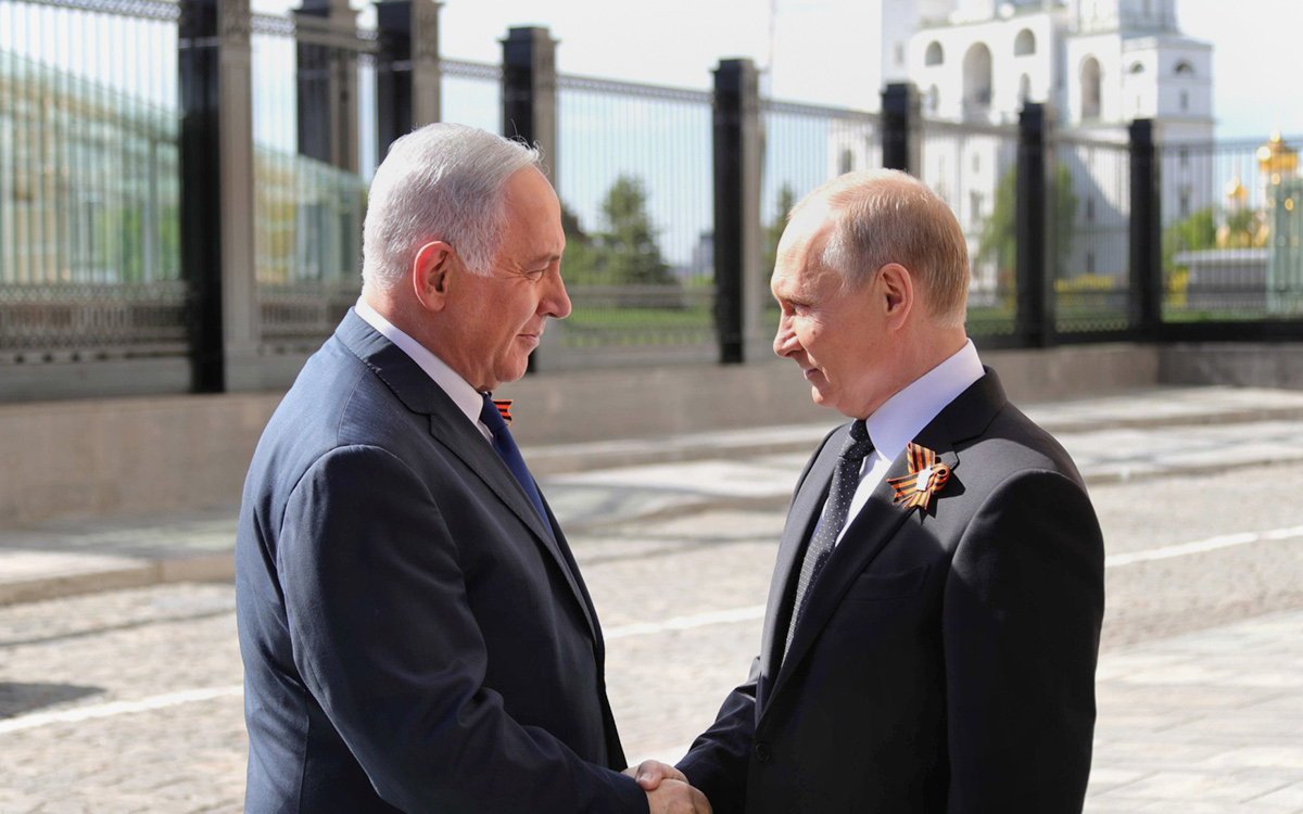 Путин и Нетаньяху обменялись поздравлениями по случаю годовщины Победы