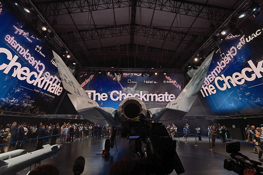 Новый истребитель пятого поколения Су-75 Checkmate. Фотогалерея