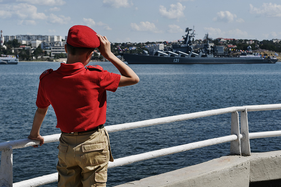 Как в России отпраздновали День ВМФ. Фоторепортаж