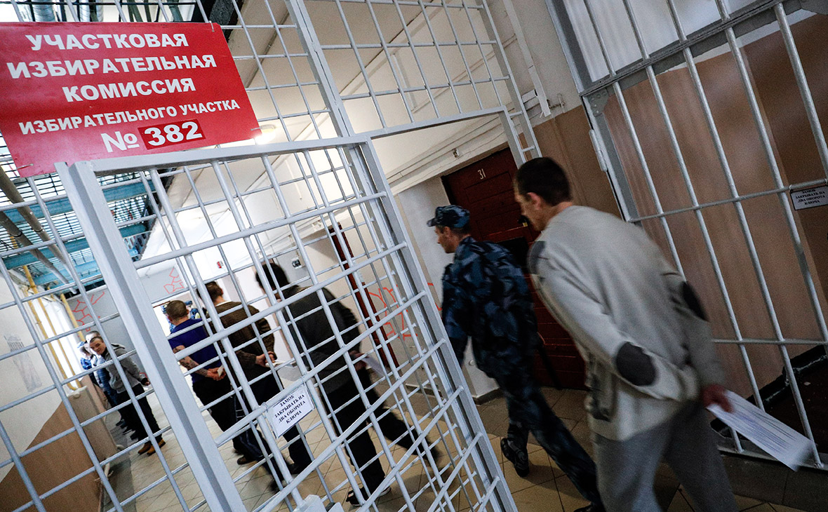 ФСИН назвала число подследственных с правом голосовать
