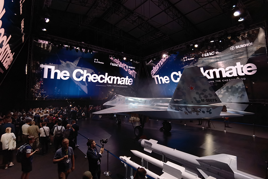 Новый истребитель пятого поколения Су-75 Checkmate. Фотогалерея
