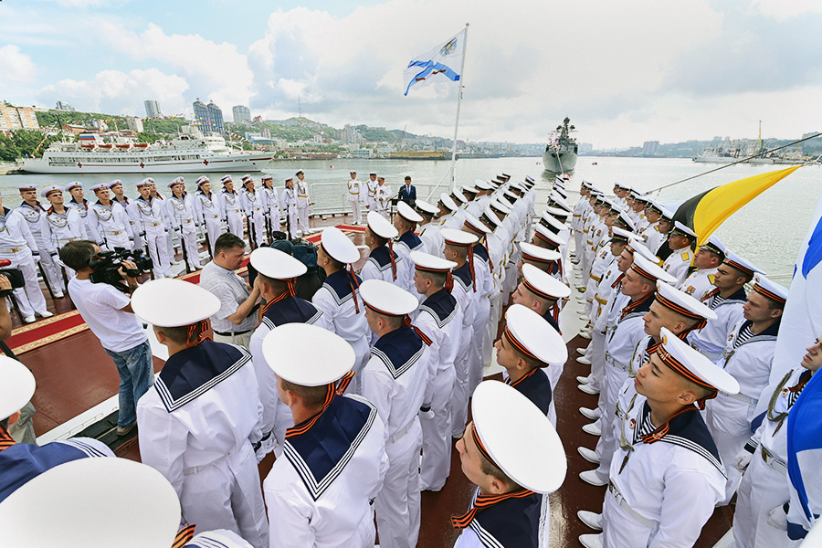 Как в России отпраздновали День ВМФ. Фоторепортаж