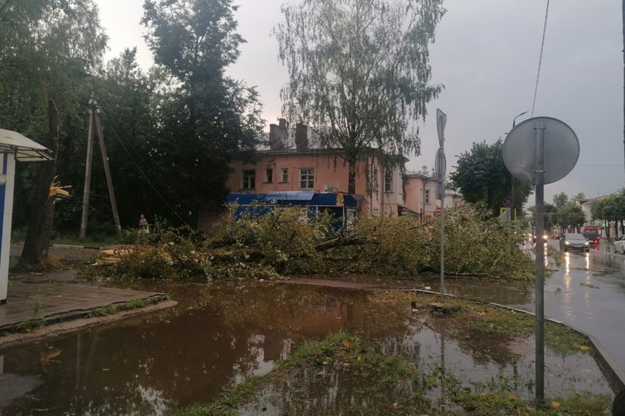 Три человека погибли в результате урагана в Тверской области