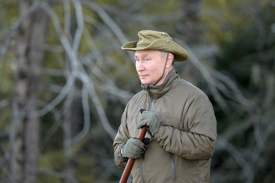 Как Путин и Шойгу отдохнули в Сибири. Фоторепортаж