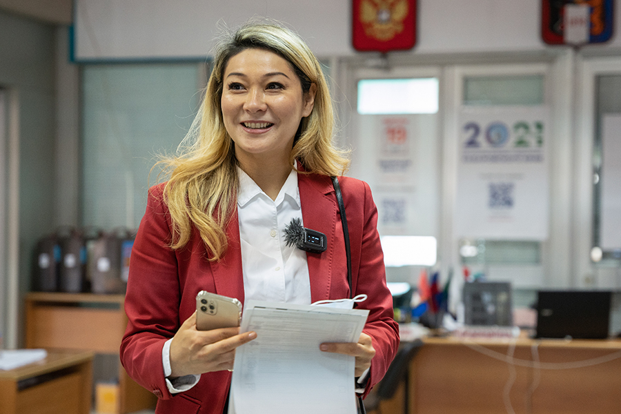 От Калининграда до Приморья: политики голосуют на выборах. Фоторепортаж