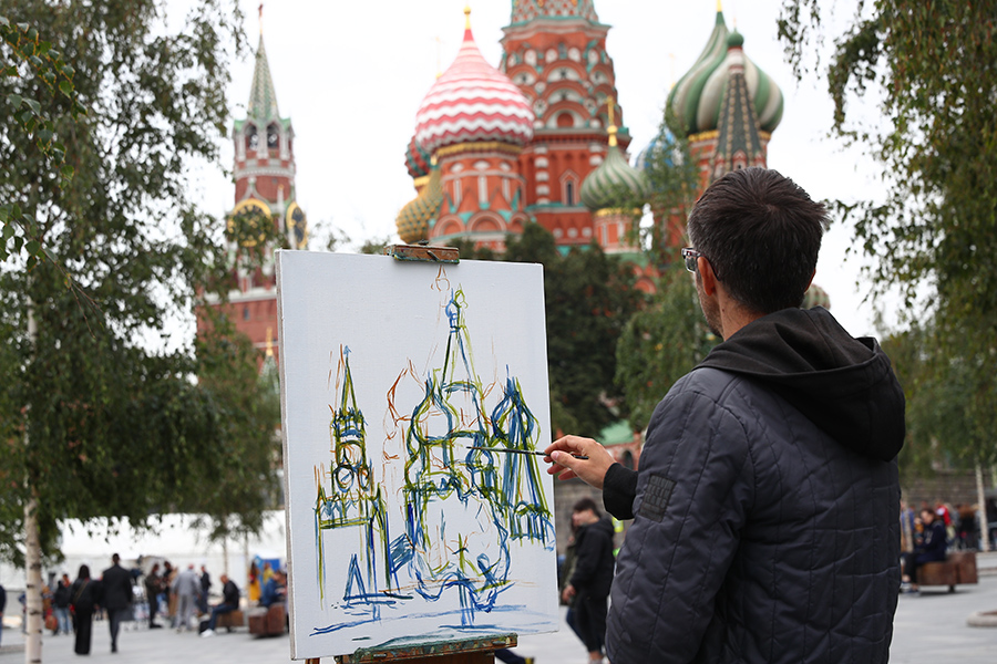 Как отметили 874-летие Москвы. Фоторепортаж