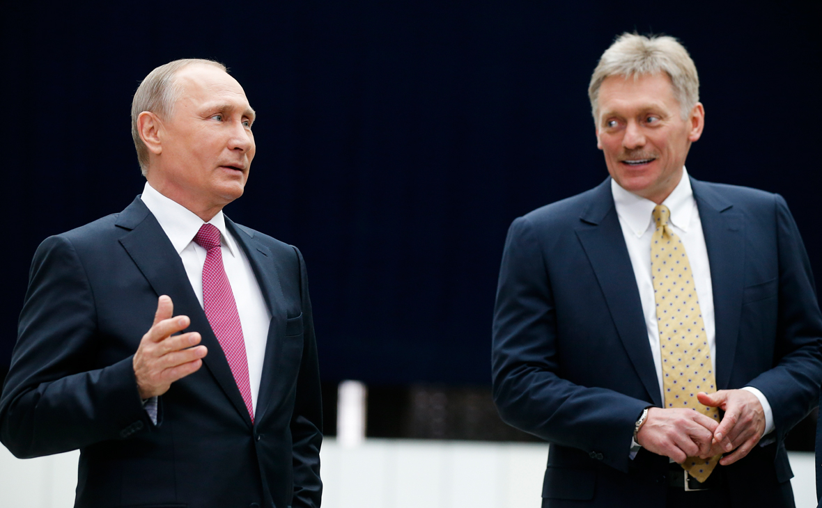 Песков описал самочувствие Путина на самоизоляции как «прекрасное»