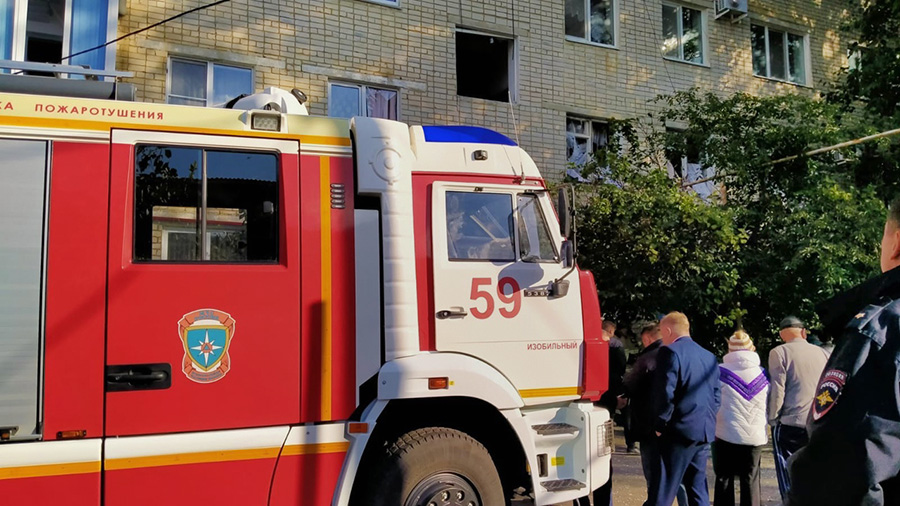 При взрыве газа в многоквартирном доме на Ставрополье пострадал человек