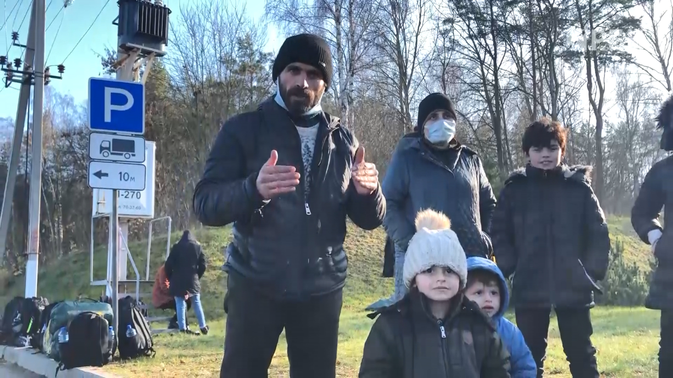 Что происходит на подступах к границе Беларуси с Польшей. Репортаж РБК