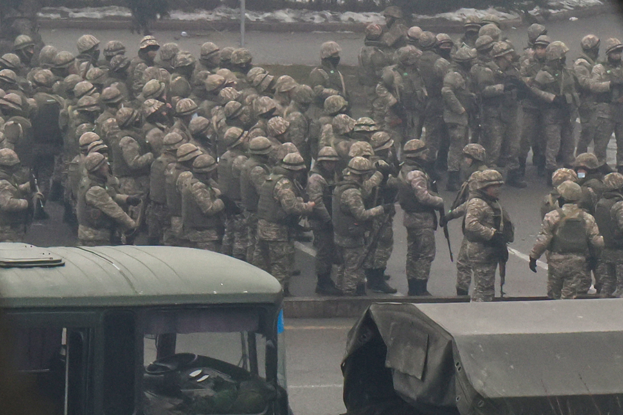 Пятый день протестов в Казахстане. Фоторепортаж