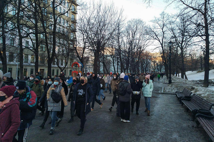 Антивоенные акции в городах мира. Фоторепортаж