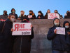 В российских городах начались акции против военных действий на Украине